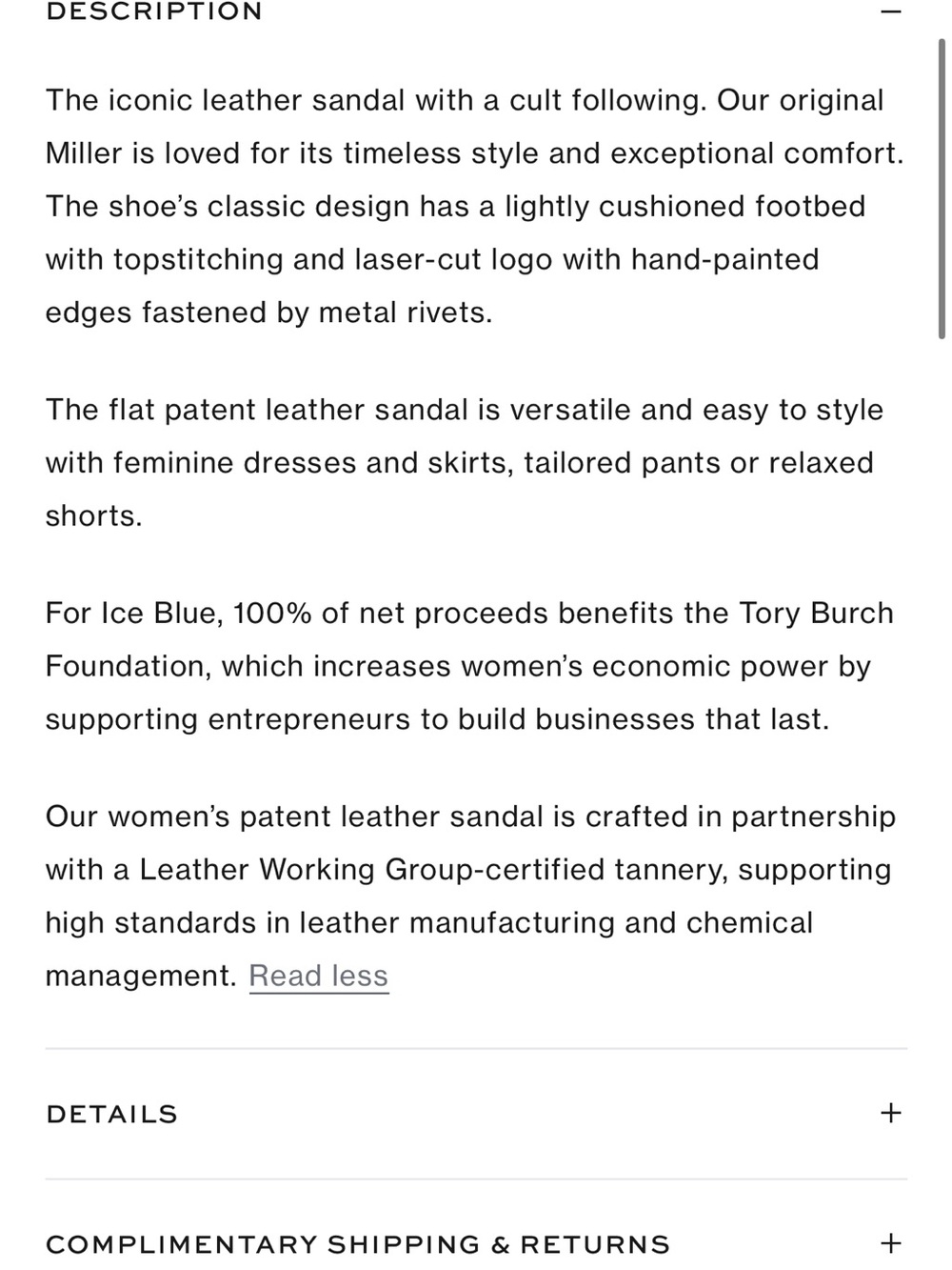 Tory Burch Miller Sandal - Picture 6 of 6